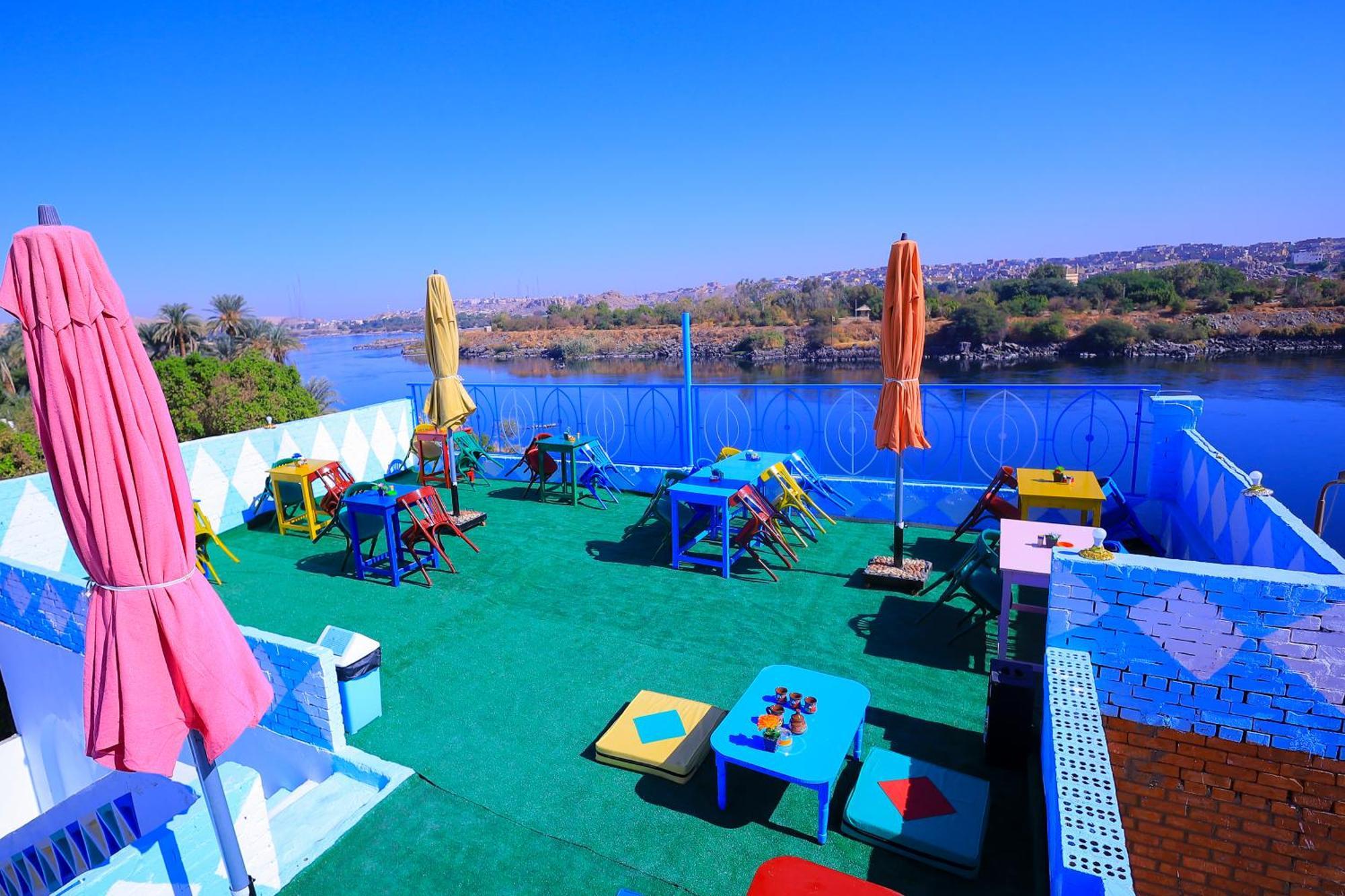 Hotel Nubian Popeye - Roof - Nile View Aswan