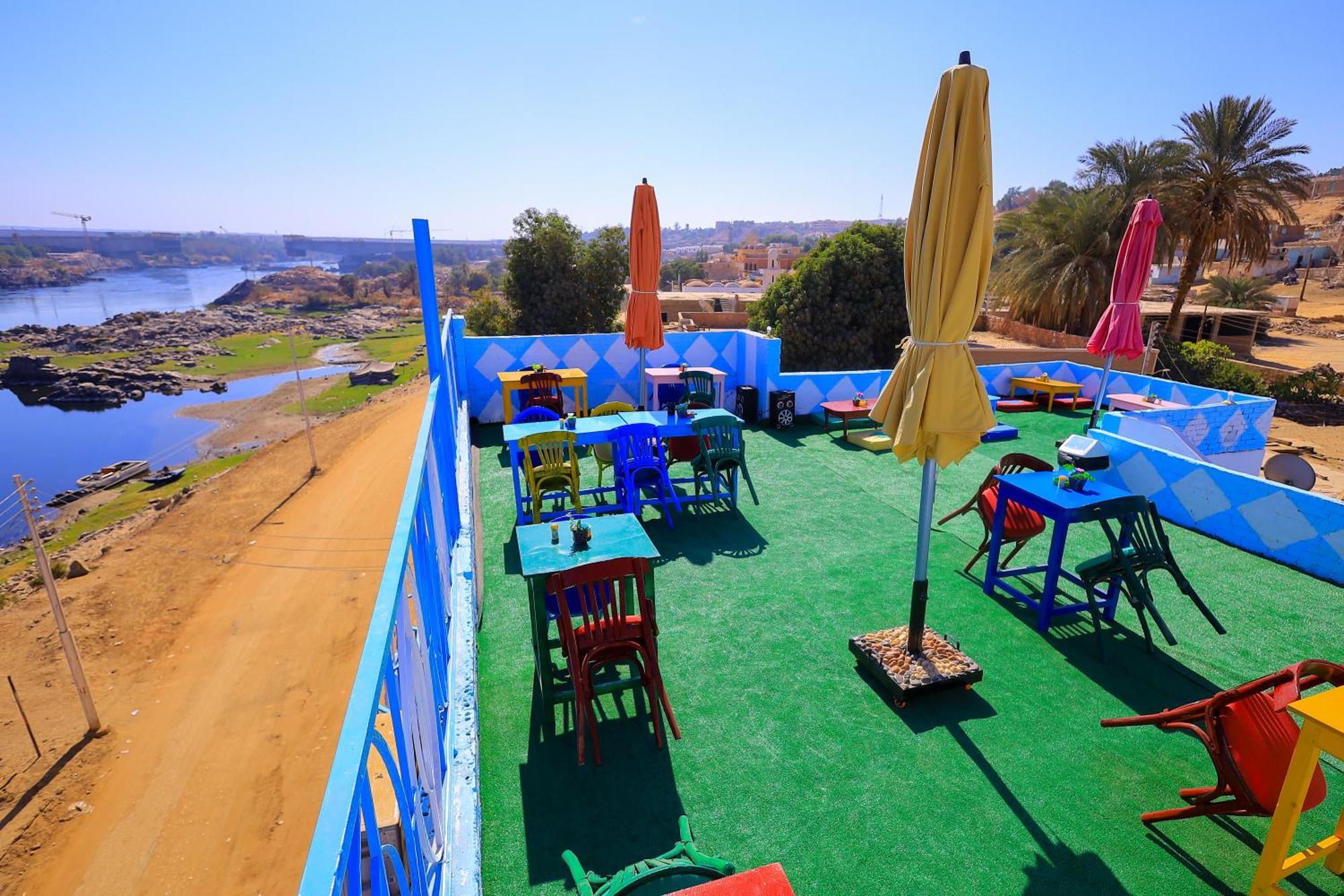 Hotel Nubian Popeye - Roof - Nile View