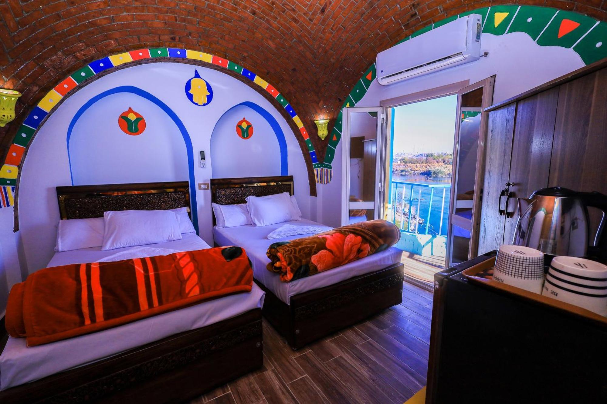 Hotel Nubian Popeye - Roof - Nile View Aswan