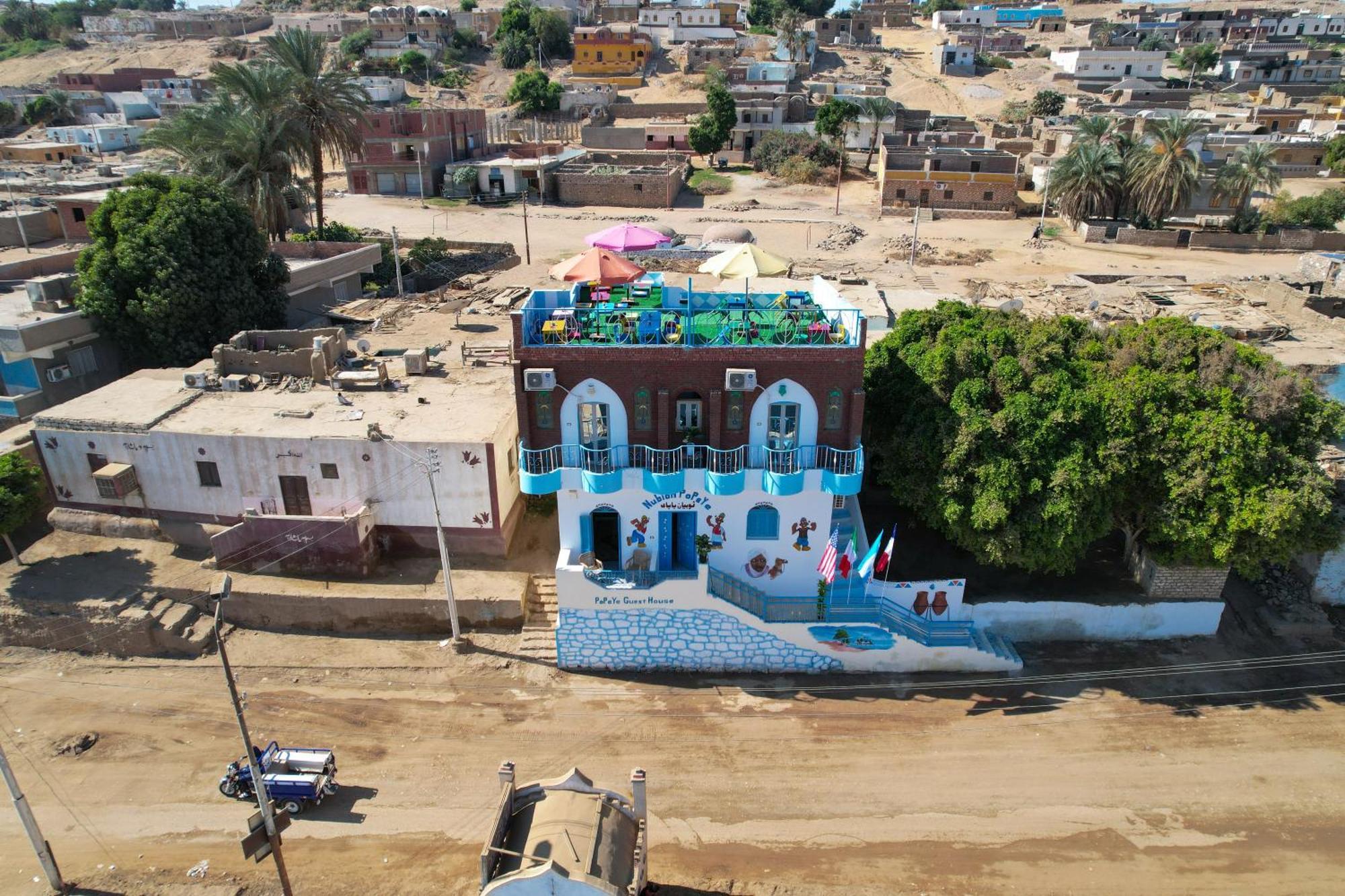 Nubian Popeye - Roof - Nile View Hotel *