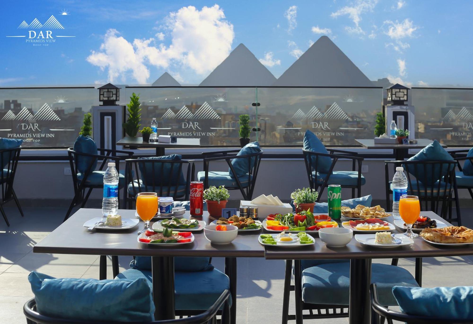 Hostel Dar Pyramids View - Rooftop Kafret el-Gabal