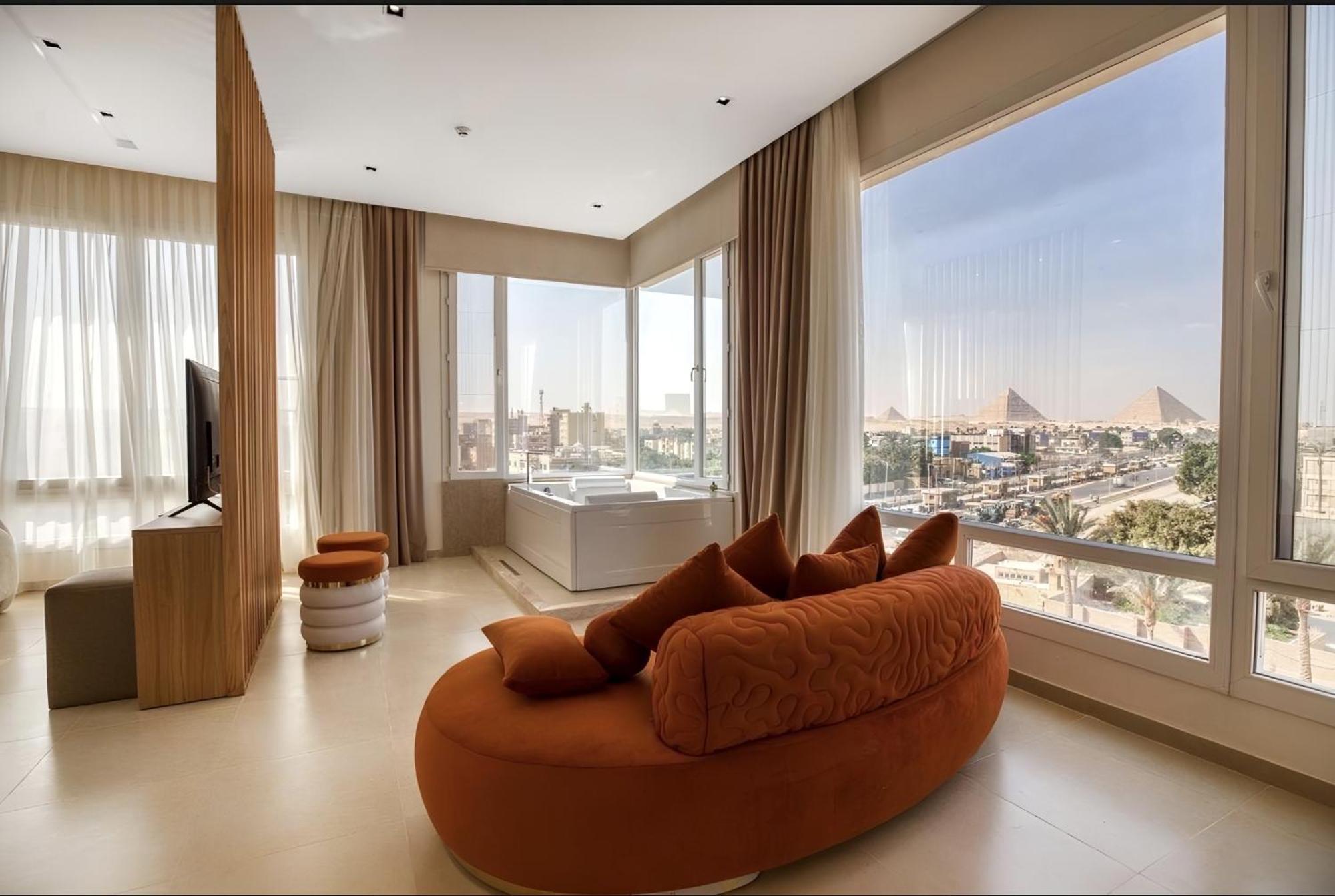Middle East Panorama View Hotel Kafret el-Gabal