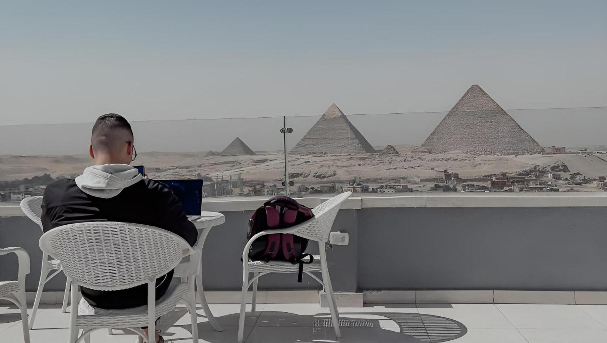 Golden Pyramids Of The Middle East