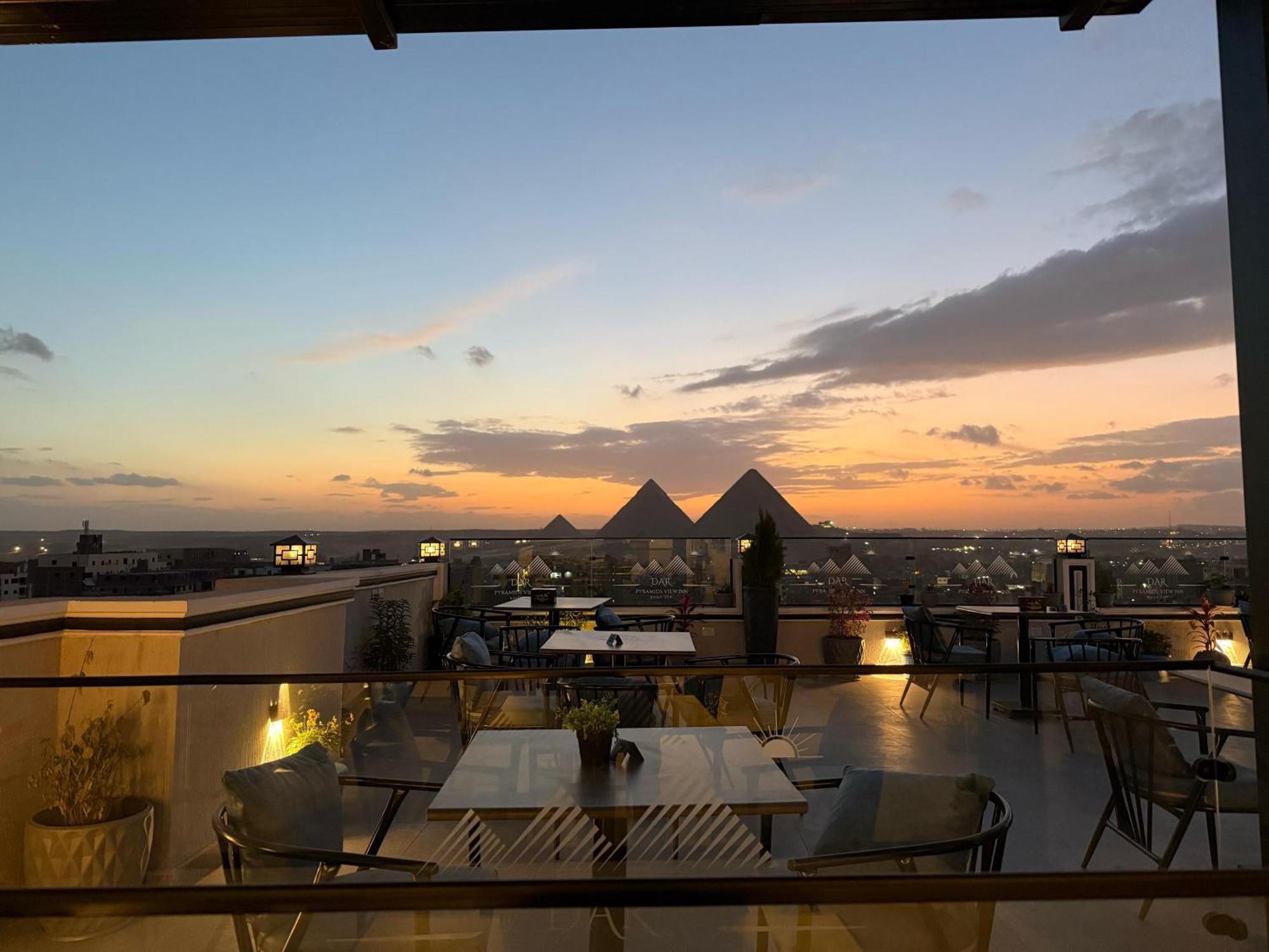 Hostel Dar Pyramids View - Rooftop Kafret el-Gabal