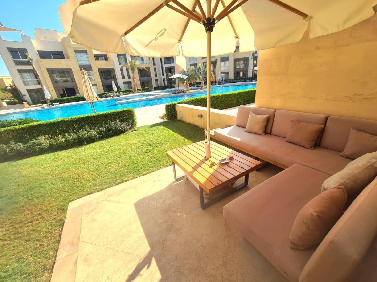 Fabulous Sea View 1 Bedroom & Private Garden To The Pool At Mangroovy Apartament *