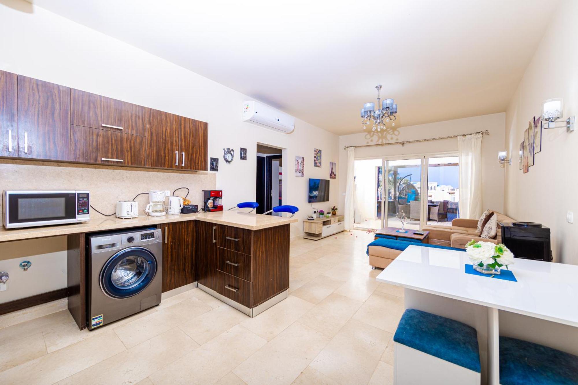Azzura Sahl Hasheesh With Private Garden And Sea View