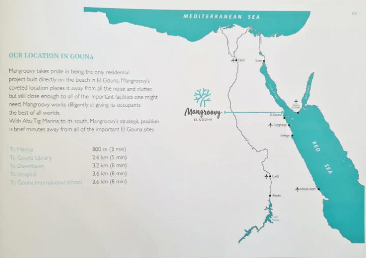 Joynant-gouna Kite Road-2room Mangroovy Free Access - Pool View- Apartment *