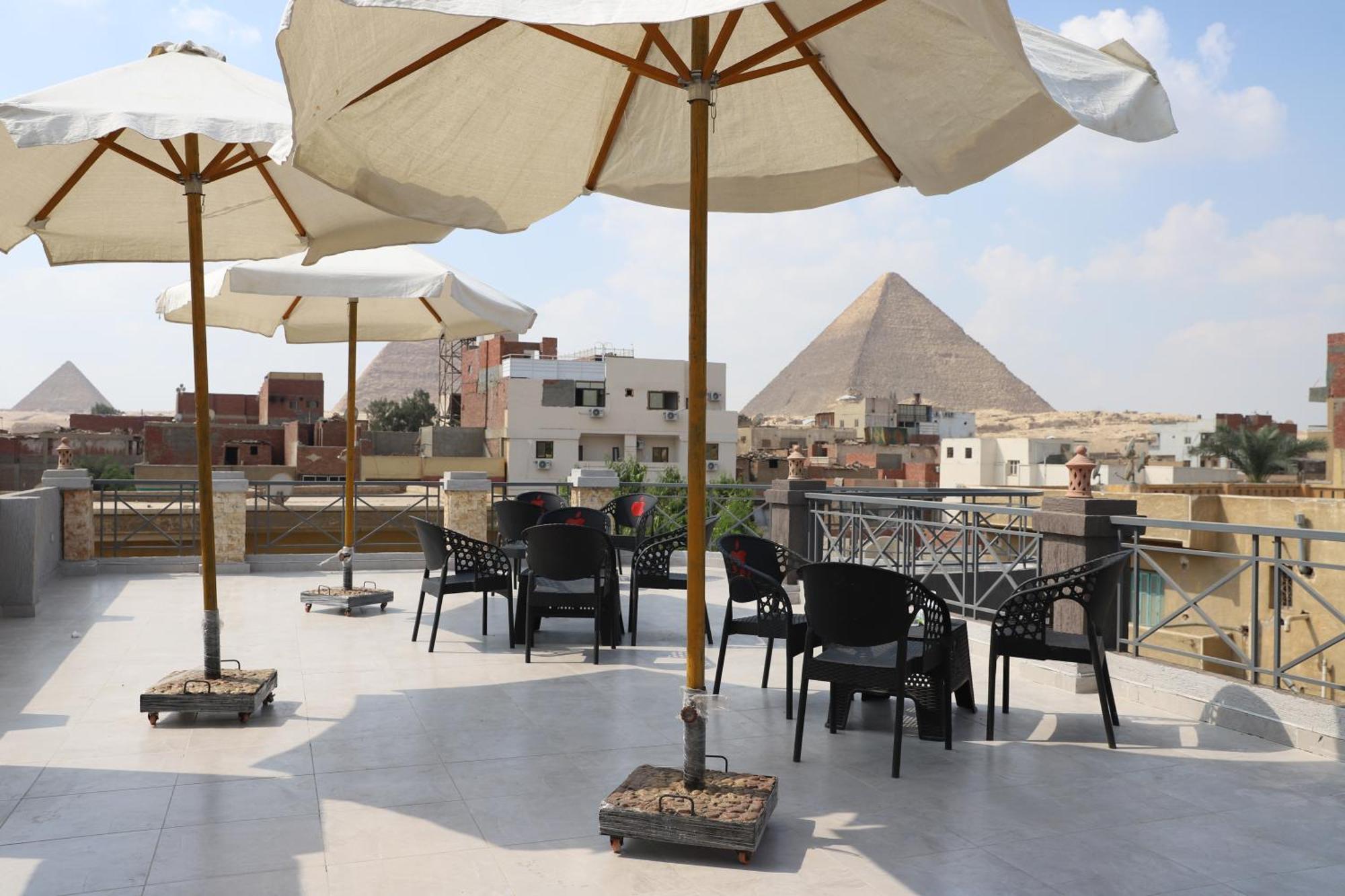 King Khufu Pyramids View
