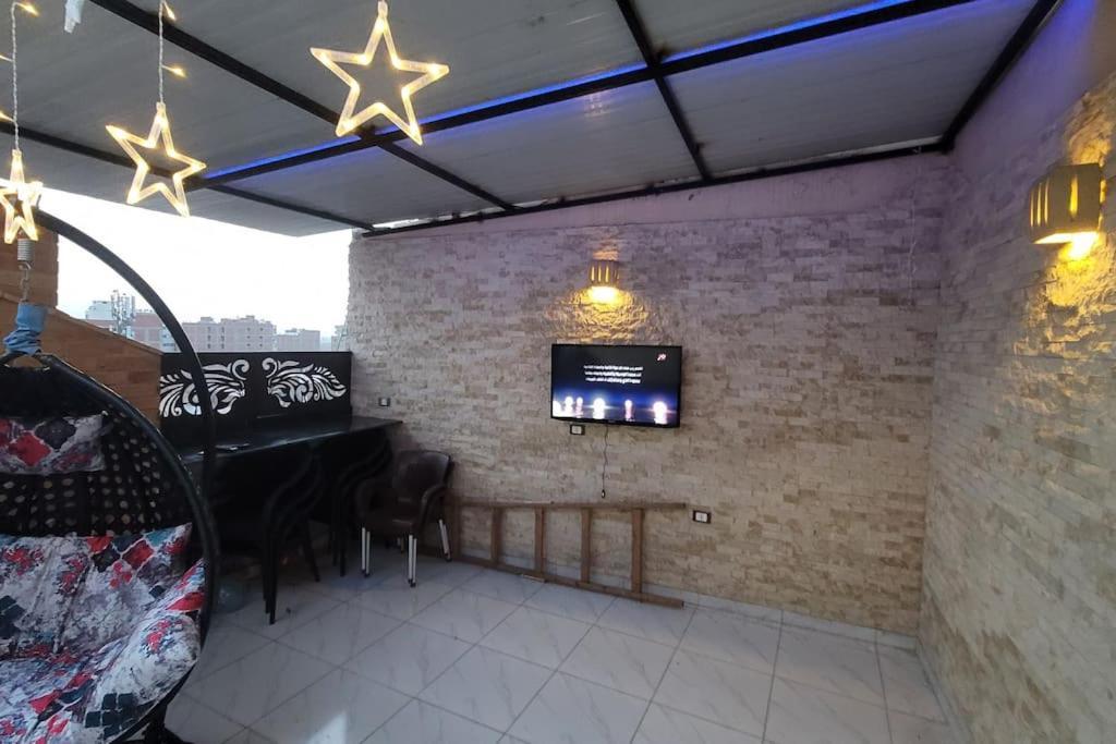 Apartamento استديو غرفة نوم و ريسبشن و روف تراس