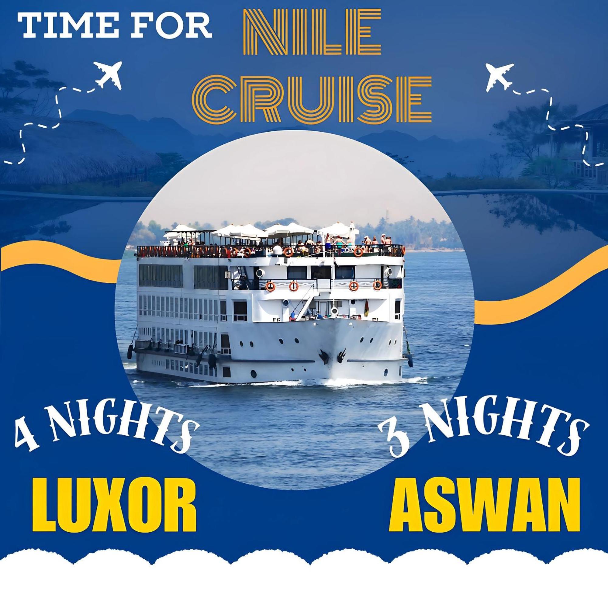 Nile Cruise Net Every Monday From 4 Nights & Every Friday From Aswan 3 Nights
