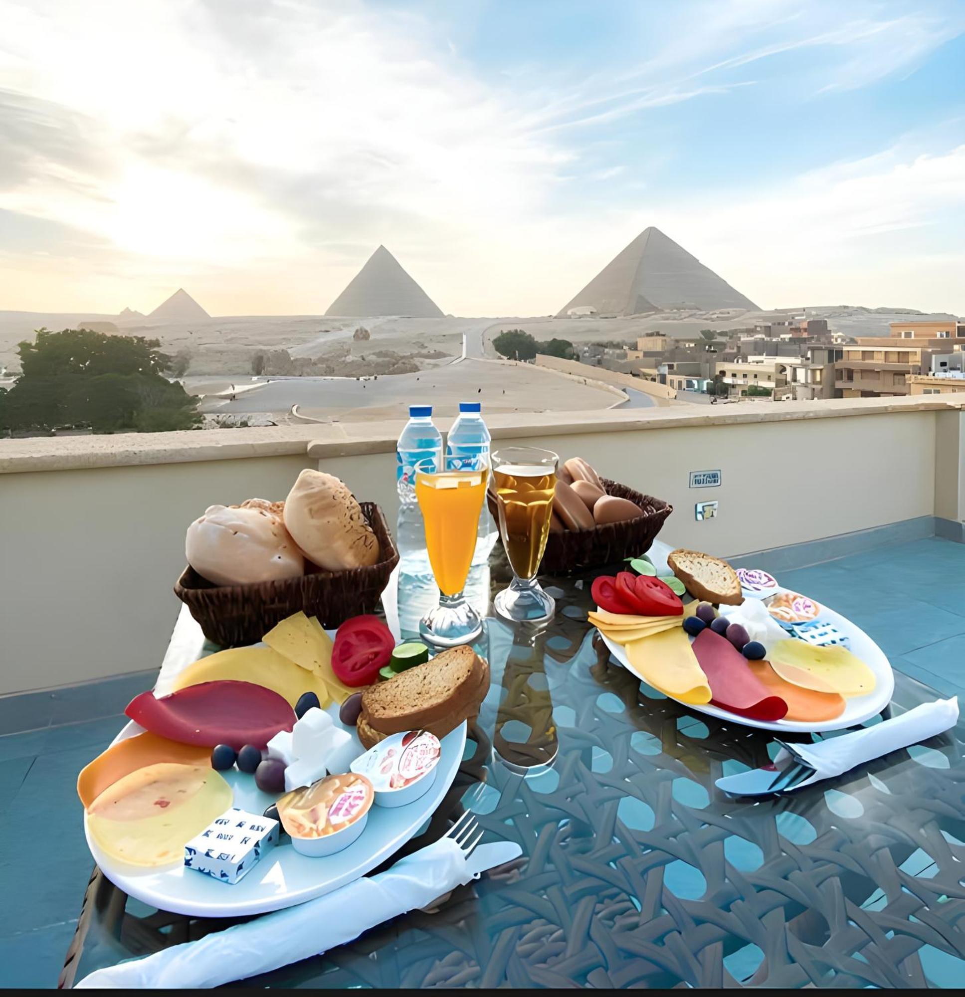 Golden Pyramids Of The Middle East