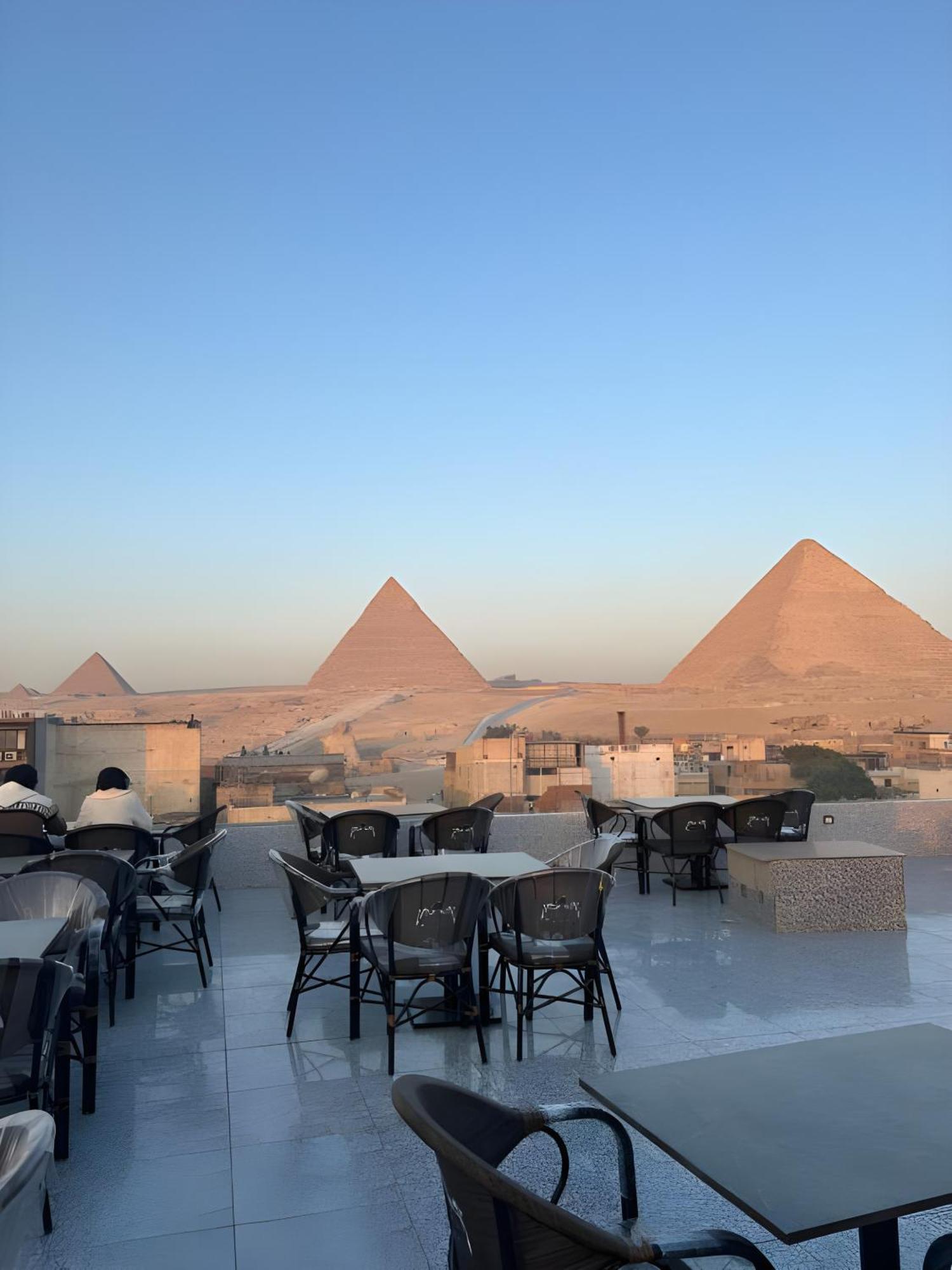 Golden Pyramids Of The Middle East Hotel
