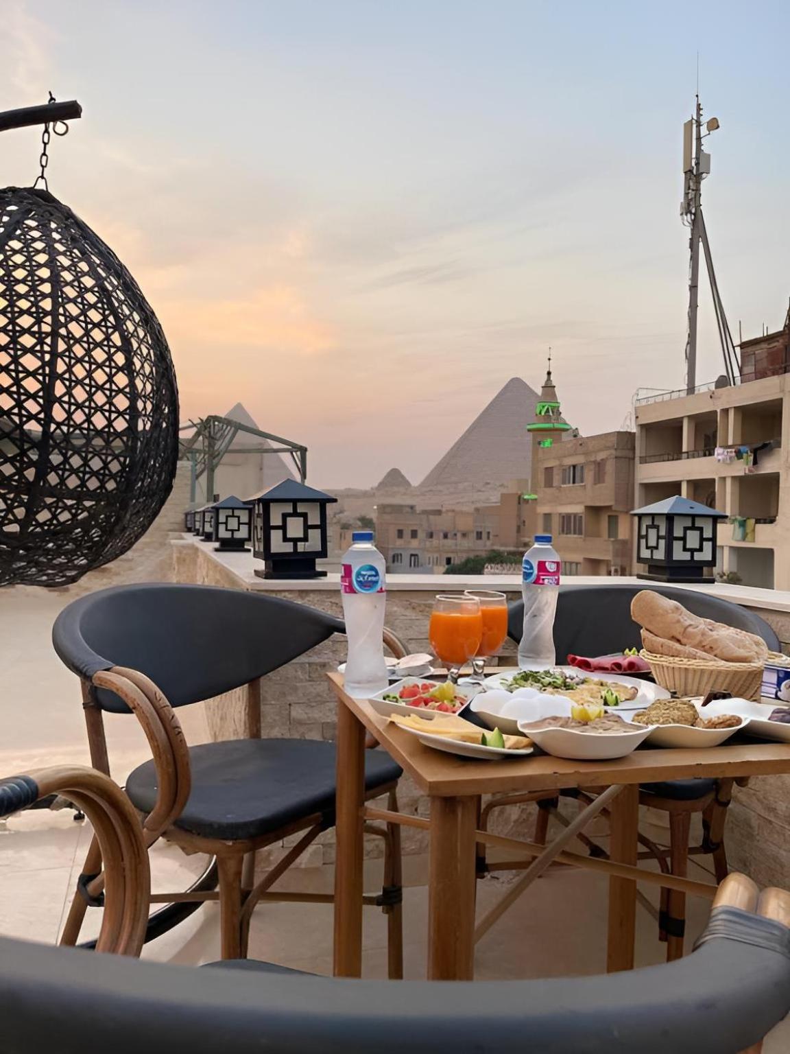 Golden Pyramids Of The Middle East Hotel