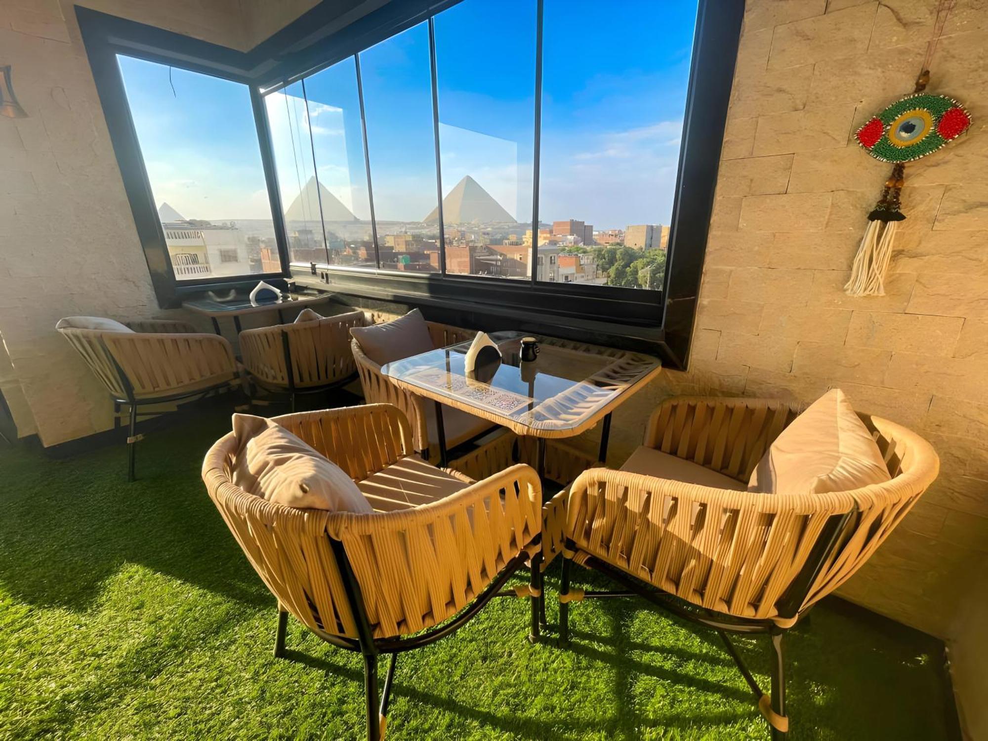 Legacy Middle Treasure Pyramids View Cairo