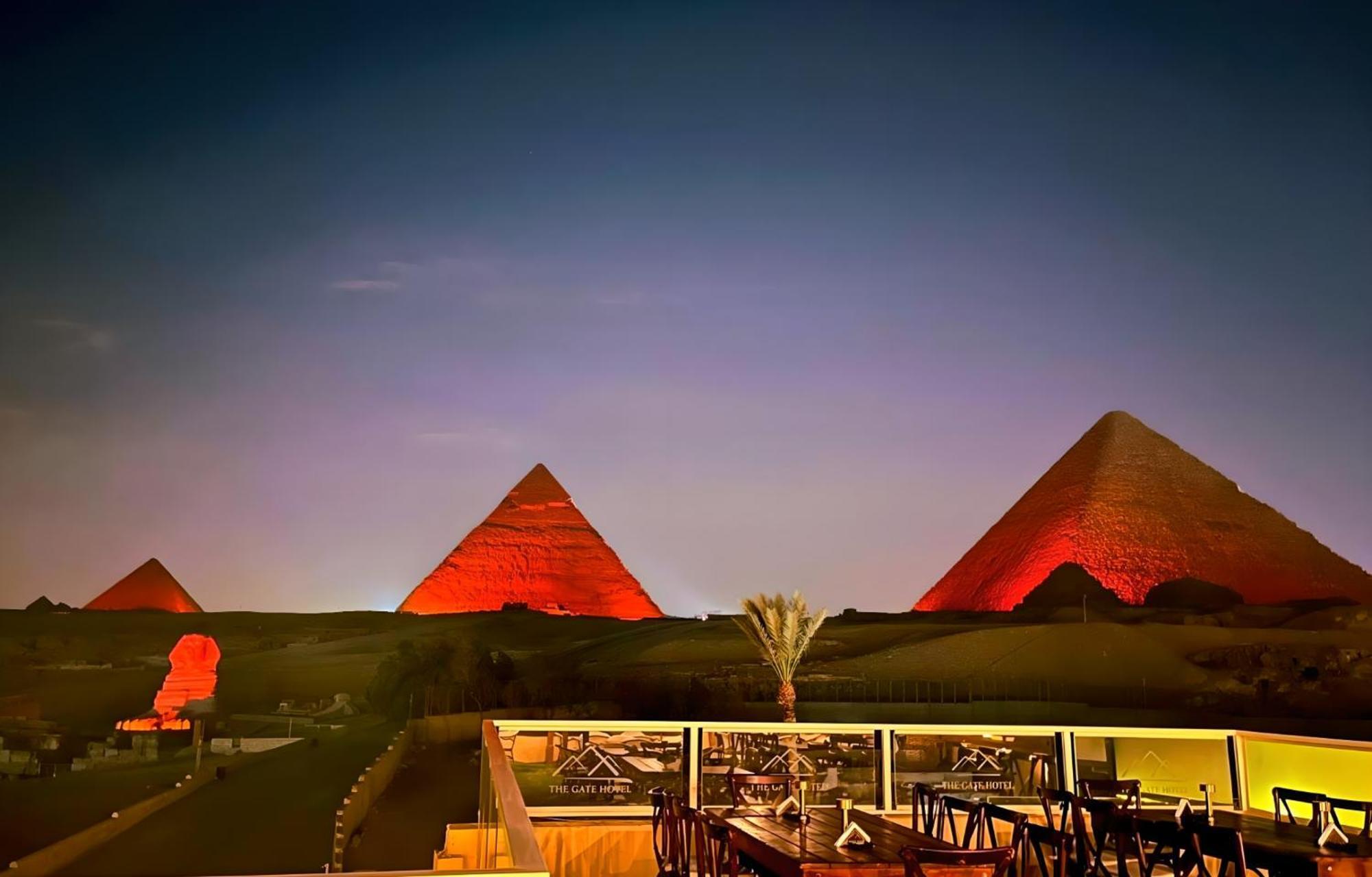 Pyramids & Sphinx Gate Front View Hotel 4*