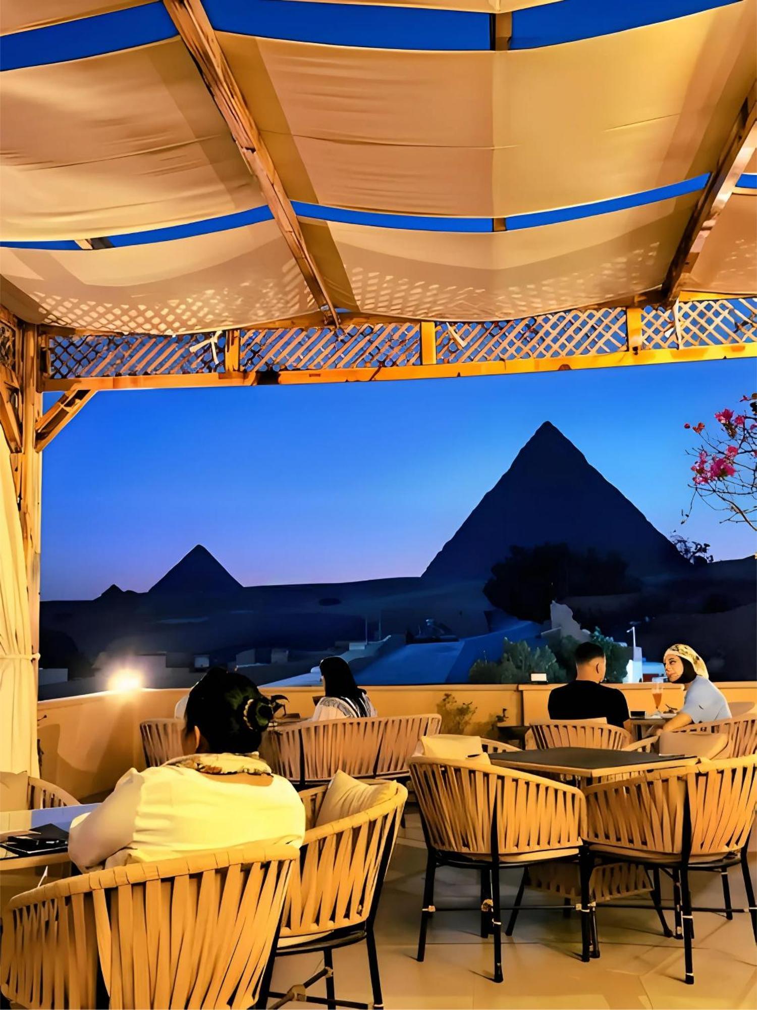 Pyramids & Sphinx Gate Front View