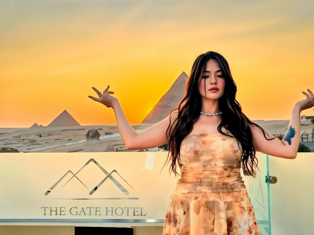 Hotel Pyramids & Sphinx Gate Front View