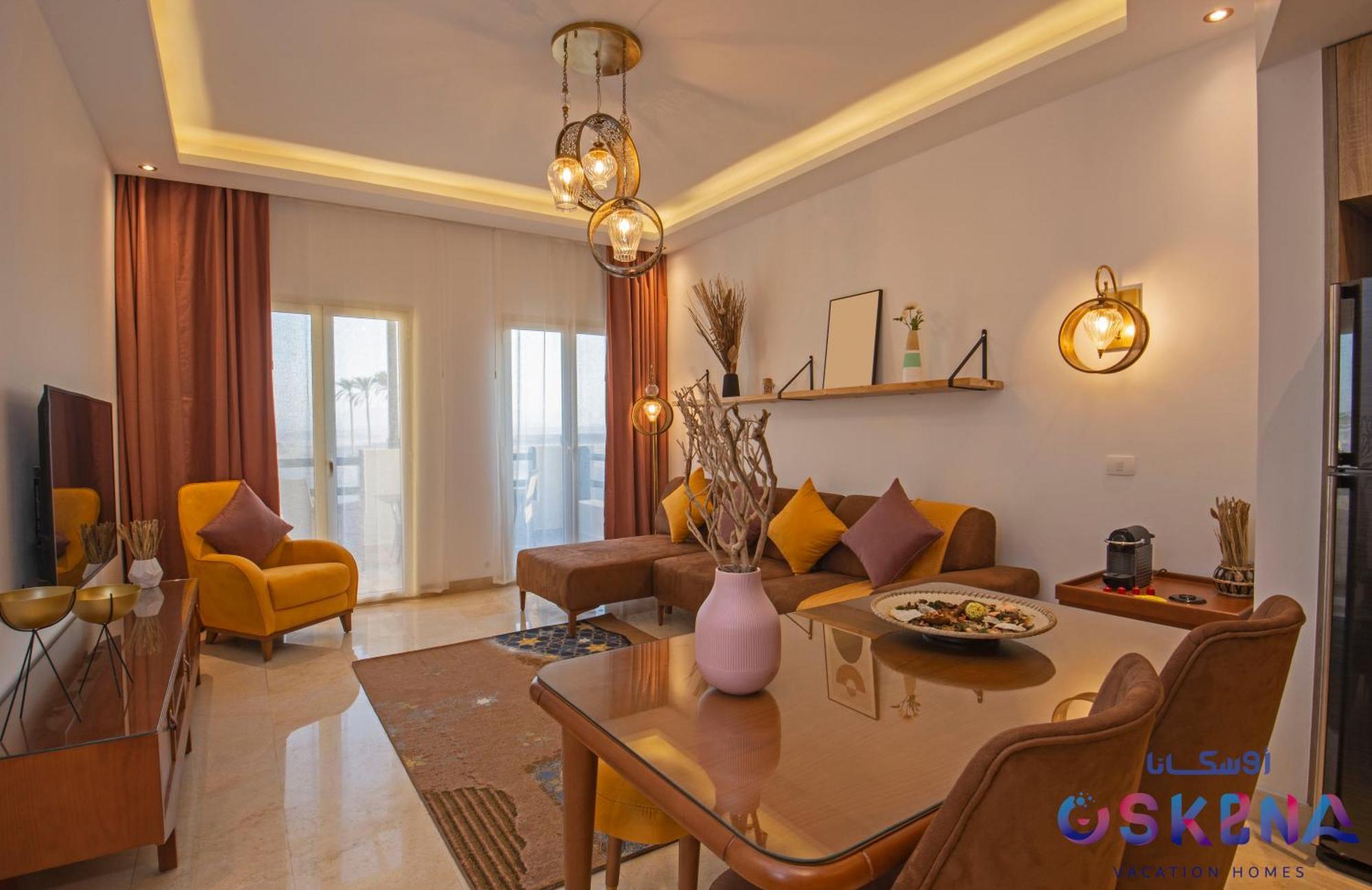 Daire Outstanding Red Sea View-brand New Azzurra *