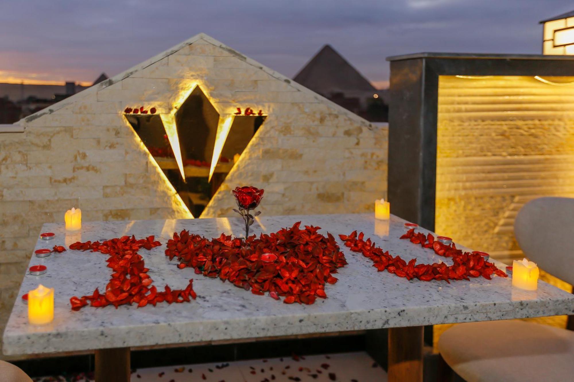 Rixoss Tower Pyramids View Nazlet el-Sisi