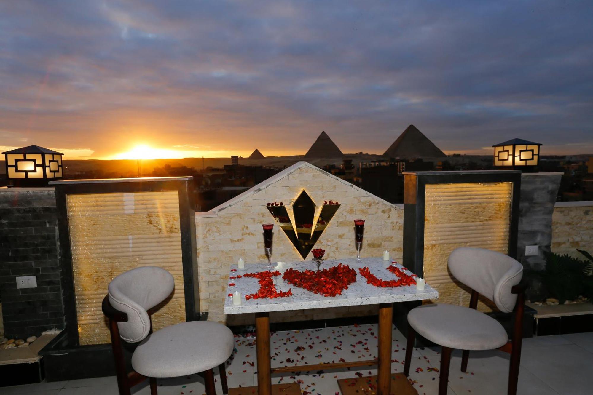 Rixoss Tower Pyramids View
