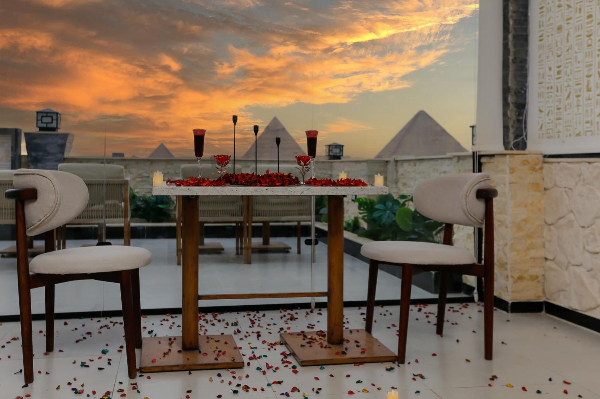 Rixoss Tower Pyramids View * Nazlet el-Sisi